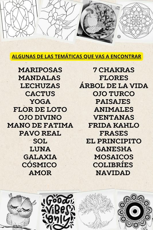 + 300 DISEÑOS EXCLUSIVOS DESCARGABLES