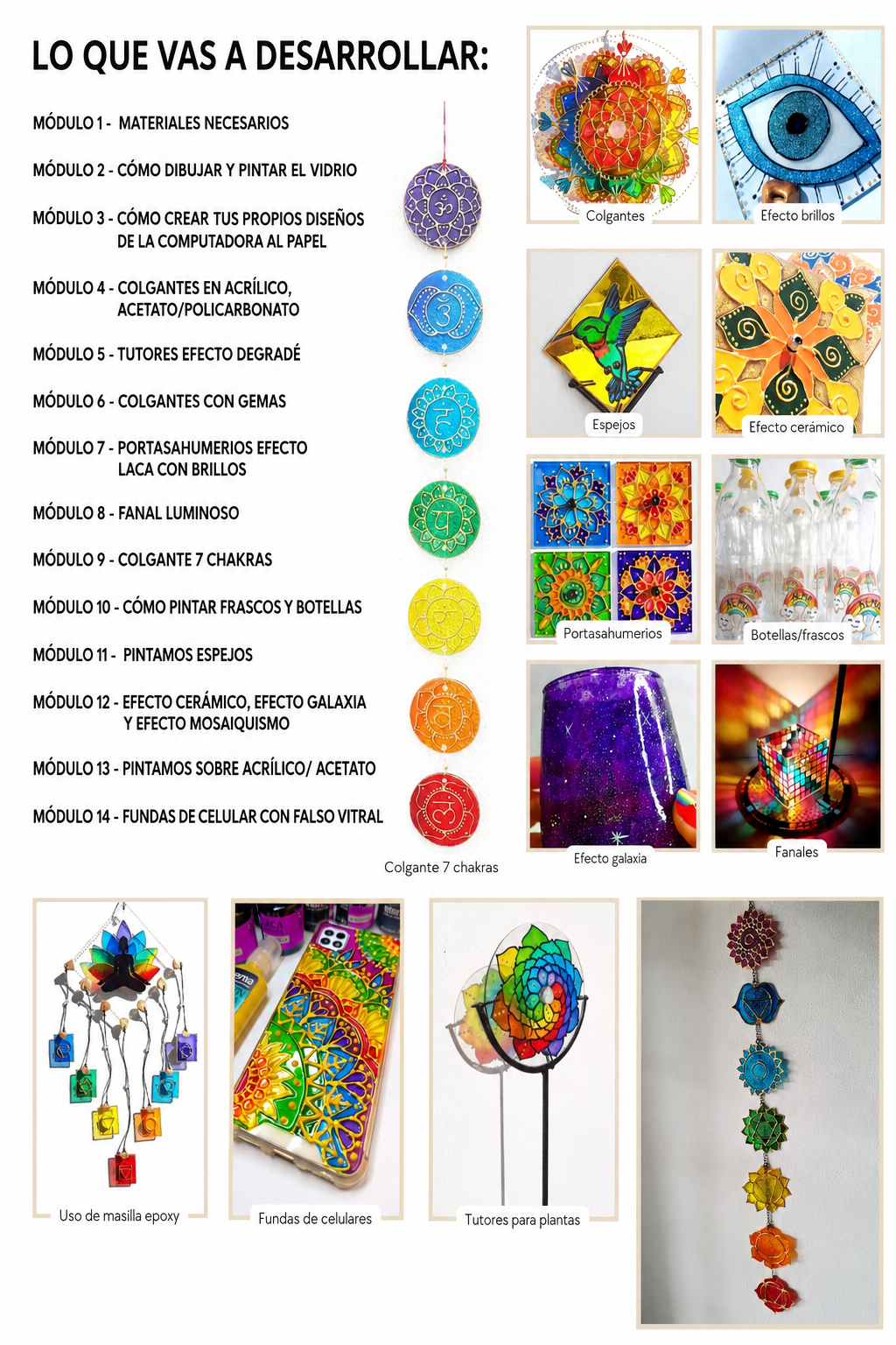 PINTURA VITRAL CURSO ONLINE